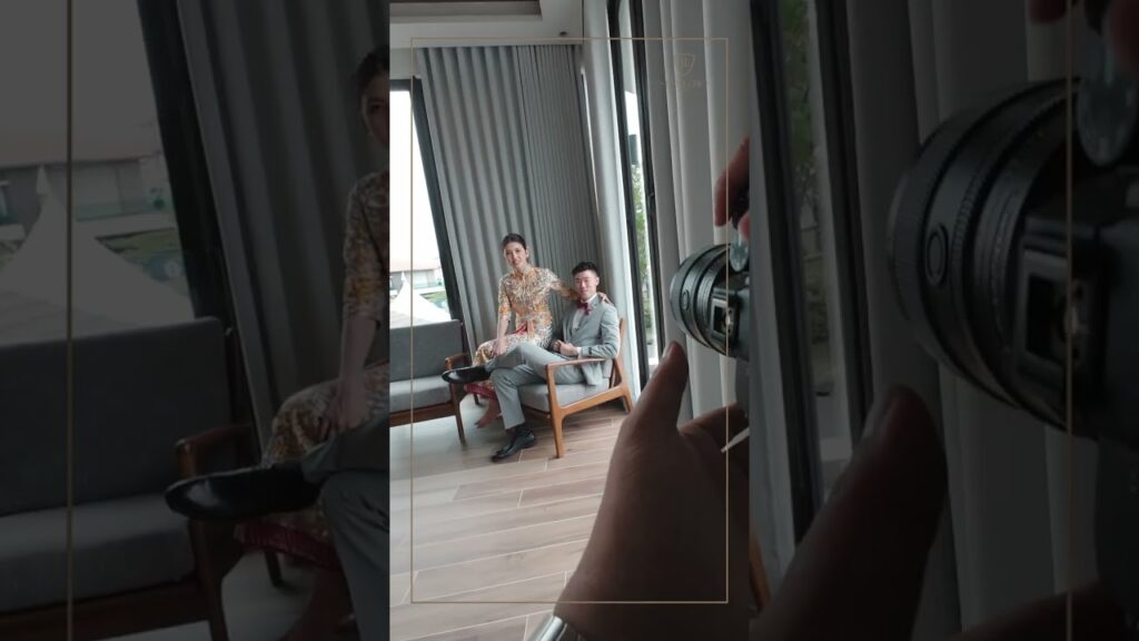 How we photograph #wedding #portraits . Behind The Scene